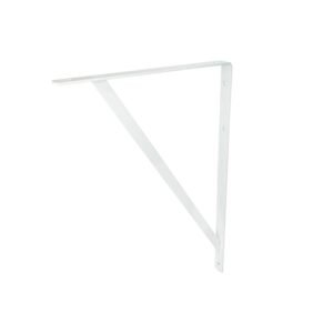 Mensula con soporte color blanco 8 x 12" Surtek