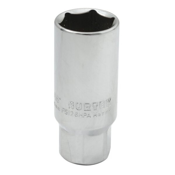 68807205 Dado para bujia con neopreno en pulgadas, cuadro 3/8", 6 puntas, 13/16" Surtek