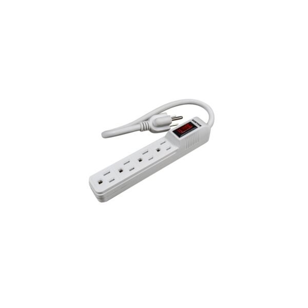 Multicontacto 4 entradas cable 30 cm Surtek