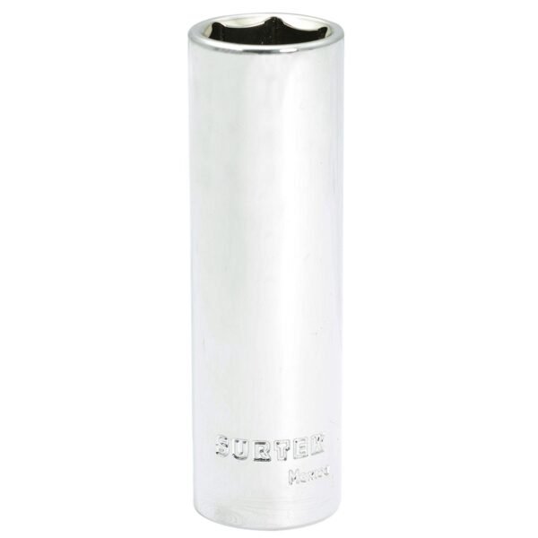 68802208 Dado largo cuadro de 1/2", 6 puntas, metrico, 32 mm Surtek