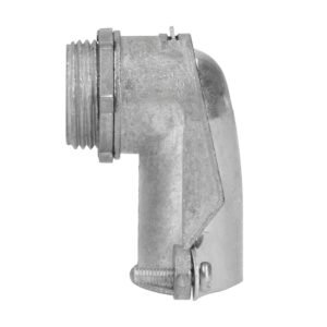 Conector curvo metalico para tubo flexible 1/2" Surtek