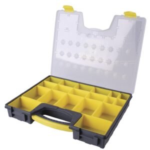 Caja organizadora plastica 16" x 13" x 2" Surtek