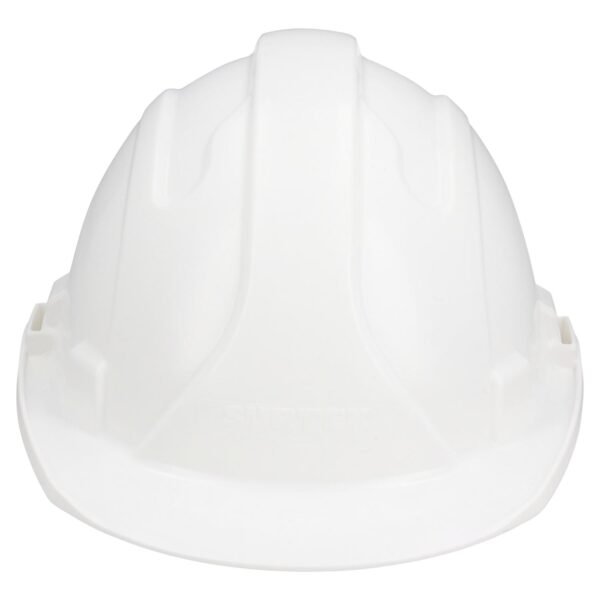 Casco de seguridad con ajuste de intervalos de 4 puntos, color blanco Surtek