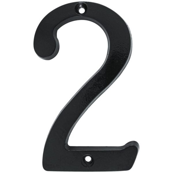 Numero 2 slim 4" negro Lock