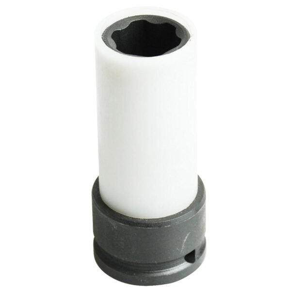 Dado de impacto largo metrico cuadro de 3/4", con proteccion Nylamid, 21 mm Urrea