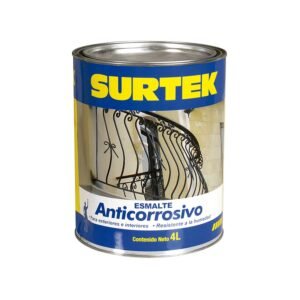 68802524 Esmalte anticorrosivo 4 Lt color negro Surtek