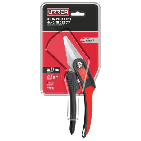 Tijeras para poda a una mano 9" ramas verdes Urrea