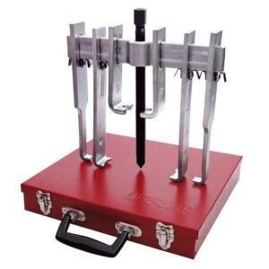 Extractor quijada recta tipo "A" 10 ton, 13 piezas en caja metalica Urrea
