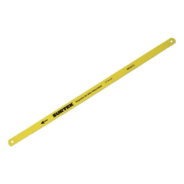 68801891 Segueta de acero alta velocidad 12", 24 DPP, 10 piezas Surtek