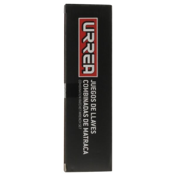 Juego de llaves combinadas pulido espejo de matraca spline met,12 pts,12 pz en caja plast Urrea