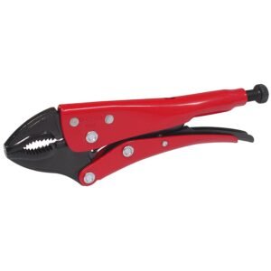 Pinza de presion de 7-31/64" quijada curva Urrea