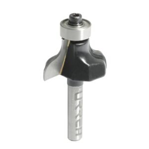 Broca para router de acero pecho de paloma con balero 1-1/8" zanco de 1/4" Urrea