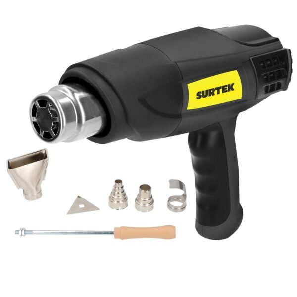 Pistola de calor 50° C a 550°C 1800 W 120 V enfriamiento rapido Surtek
