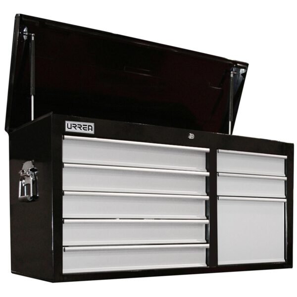 Gabinete superior 8 gavetas color negro serie H 41" Urrea