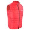 Chaleco capitonado para dama color rojo talla M Urrea