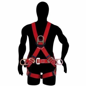 Arnes de seguridad de suspension con cinturon, talla 40-44 Urrea