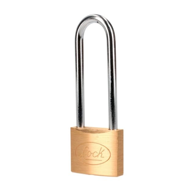 Candado de laton extra largo 40 mm, llave estandar Lock