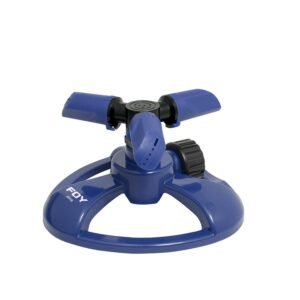 Aspersor estacionario con base plastica de 3 brazos, 3/4" GHT Foy
