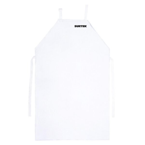 68812625 Mandil de PVC dielectrico color blanco, 1.10 m Surtek