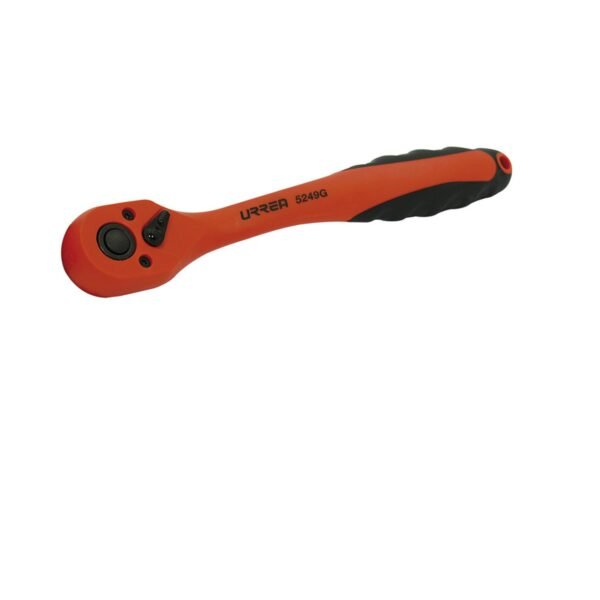 68813613 Matraca reversible acodadadas, quick release, para dado cuadro de 3/8" Urrea