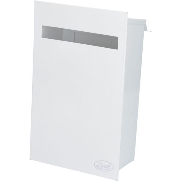 Buzon blanco 21.5 x 35 x 10.5 cm Lock