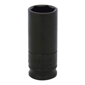 Dado de impacto largo cuadro de 3/8", 6 puntas, en pulgadas, 3/4" Urrea