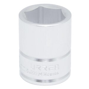 Dado cuadro de 1/2", 6 puntas, metrico, 22 mm Urrea