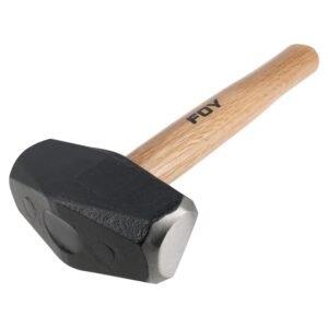 Marro tipo nevada con mango corto de madera de 12", 4 lb Foy