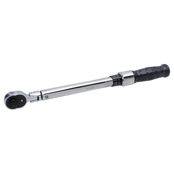 Torquimetro de trueno escala dual cabeza flexible cuadro de 3/8", 10-80 ft-lb Urrea