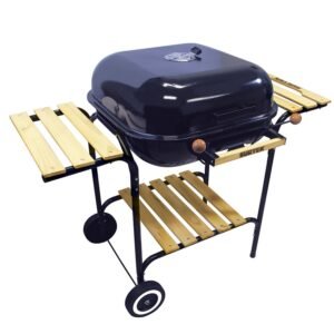 68805724 Asador con ruedas, 106 x 64 x 84 cm, parrilla de 51 x 51 cm Surtek