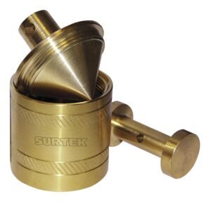 Plomada de laton tipo barril 330 g Surtek