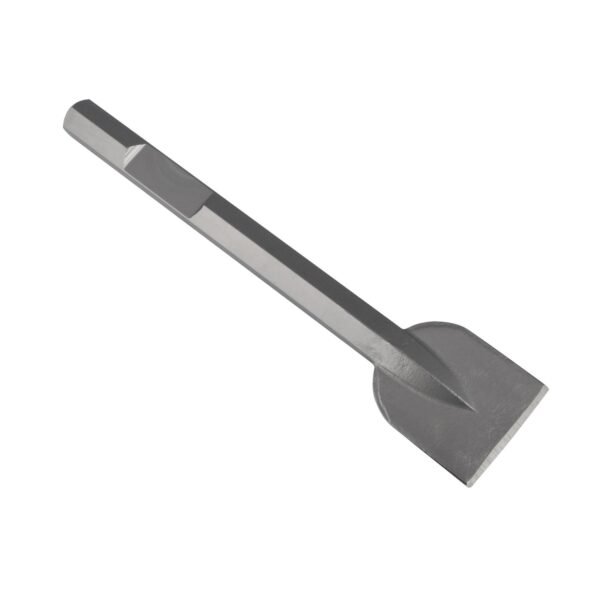 Cincel corta frio para martillos demoledores plano ancho HEX 28 mm x 520 mm