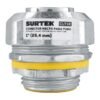 Conector recto para tubo liquid tight 1" Surtek