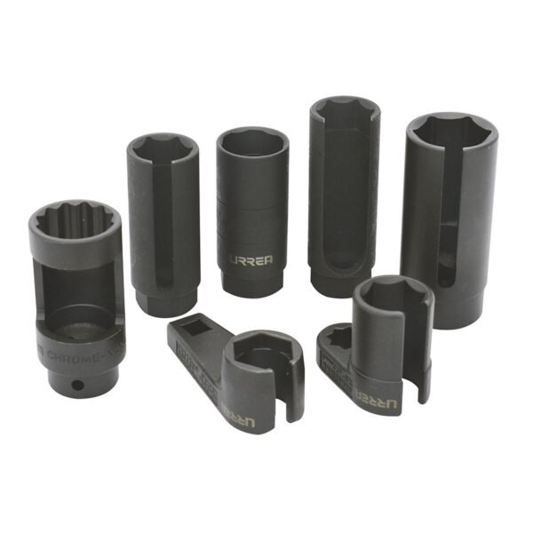 68807196 Juego de dados para sensores de oxigeno y aceite, 7 piezas Urrea