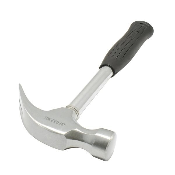 Martillo de uña curva con mango tubular de 13", 16 oz Surtek