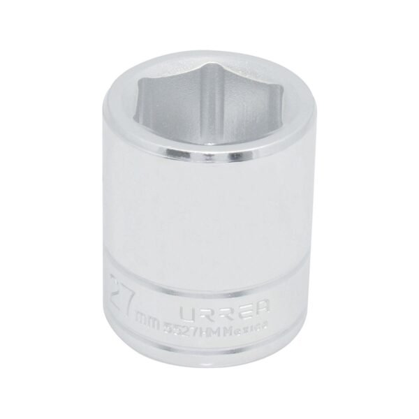 Dado cuadro de 3/4", 6 puntas, metrico, 27 mm Urrea