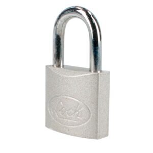 Juego de candados de acero largos 38 mm, llave estandar, 2 piezas Lock