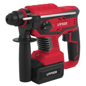 Rotomartillo SDS plus 4Ah a bateria Litio-ion 20 V, 1400 RPM Urrea