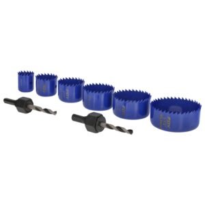 Juego de sierras cortaciruclos, 8 piezas Foy