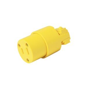 68814323 Contacto blindado plastico polarizado, color amarillo Surtek