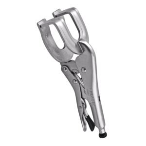 Pinza de presion de 9" quijada para sujetar y soldar vigas Surtek