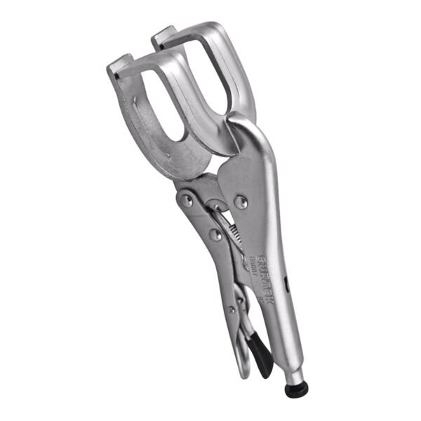 Pinza de presion de 9" quijada para sujetar y soldar vigas Surtek