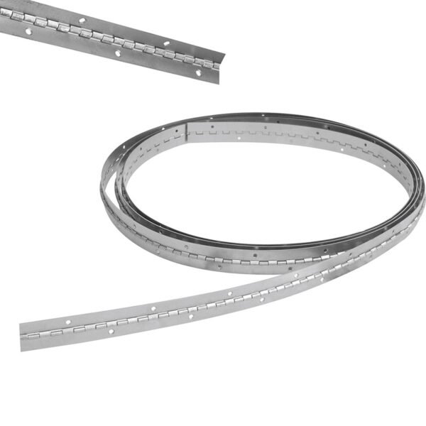 68813963 Bisagra piano barrenadas 1" x 1 m, natural, en caja Lock