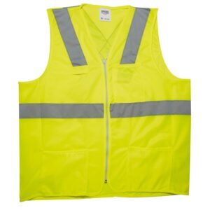 Chaleco de seguridad cerrado de alta visibilidad amarillo EG Urrea