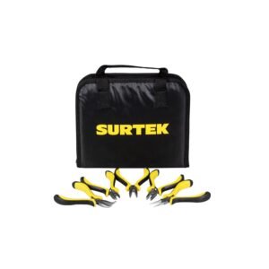 Juego combinado de herramientas para electricista 6 piezas, con estuche plastico Surtek
