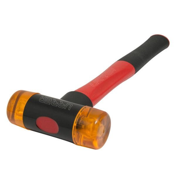 Martillo con tapas plasticas intercambiables con mango anti-vibracion, 13 oz Urrea