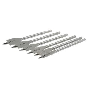 68799727 Juego de brocas para madera de acero al carbono tipo manita zanco hexagonal, 6 piezas Surtek