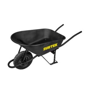 Carretilla reforzada con bastidor metalico 8 Ft3 llanta imponchable de poliuretano Surtek