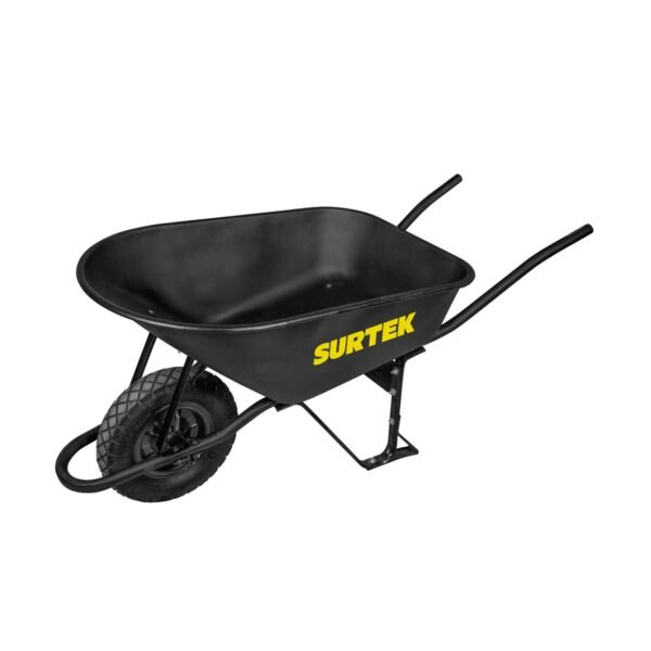 68801834 Carretilla reforzada con bastidor metalico 8 Ft3 llanta imponchable de poliuretano Surtek