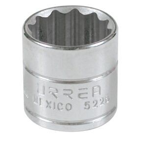 Dado cuadro de 3/8", 12 puntas, en pulgadas, 7/8" Urrea